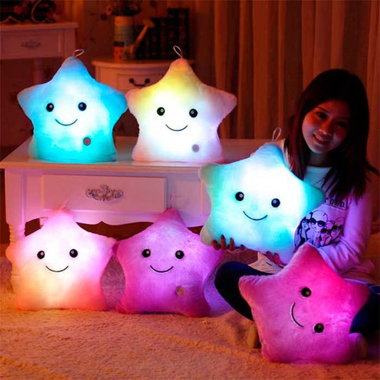 ALMOHADA ESTRELLA CON LUZ