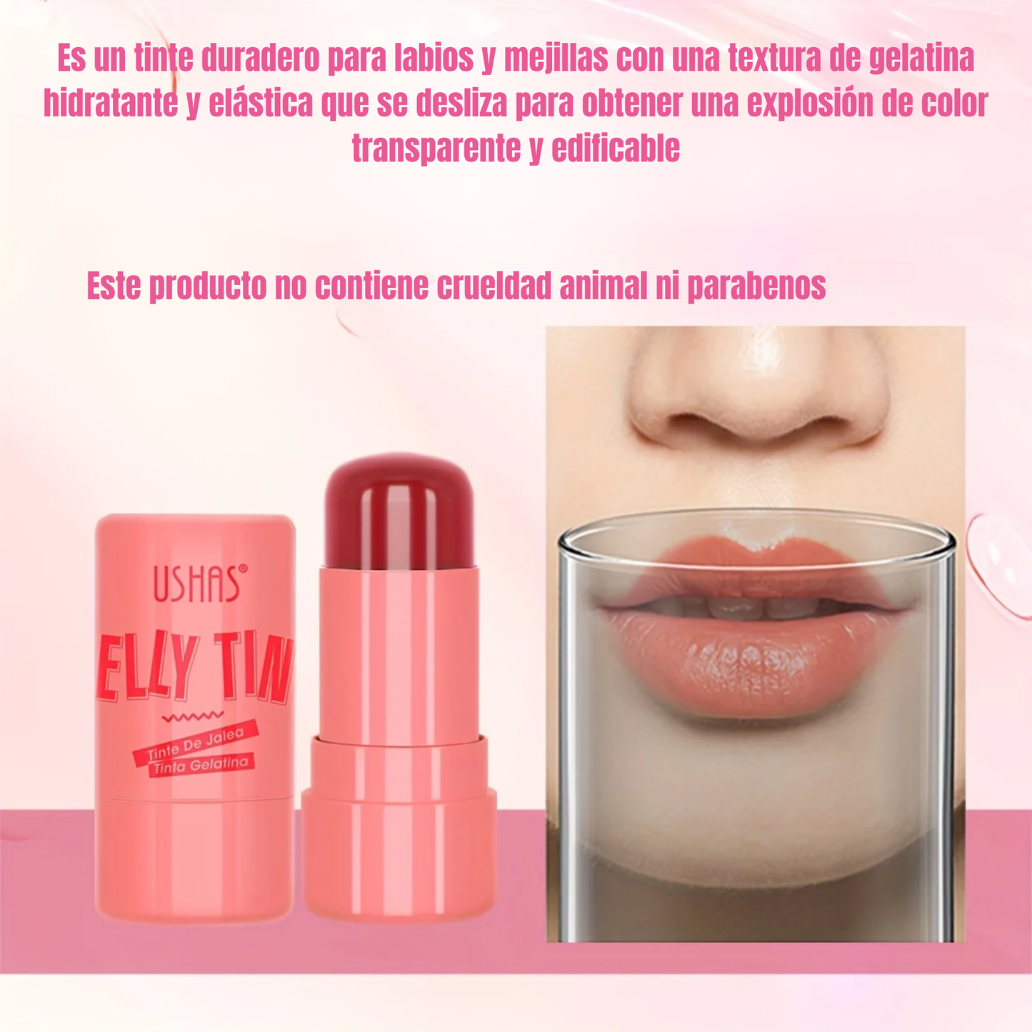 Tinta Labios Rubor Gelatina Jelly Tint